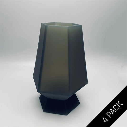 HexaDram Matte Grey 4 Pack